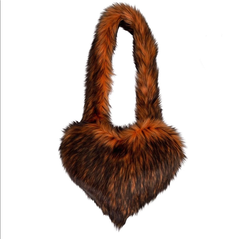 Orange Nayr Heart Bag
